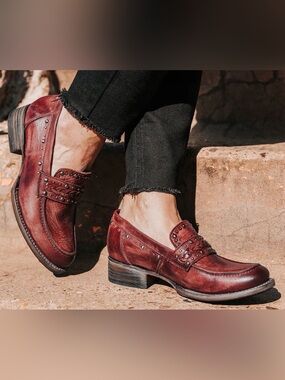 Freebird Myla Shoes Wine